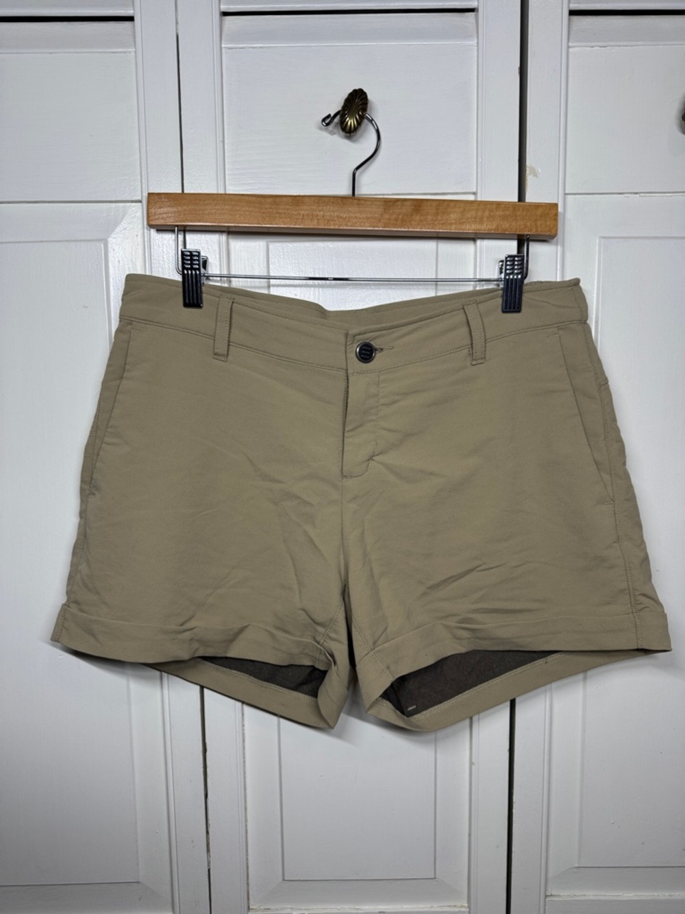 Free Fly Bamboo Utility Shorts Tan Medium